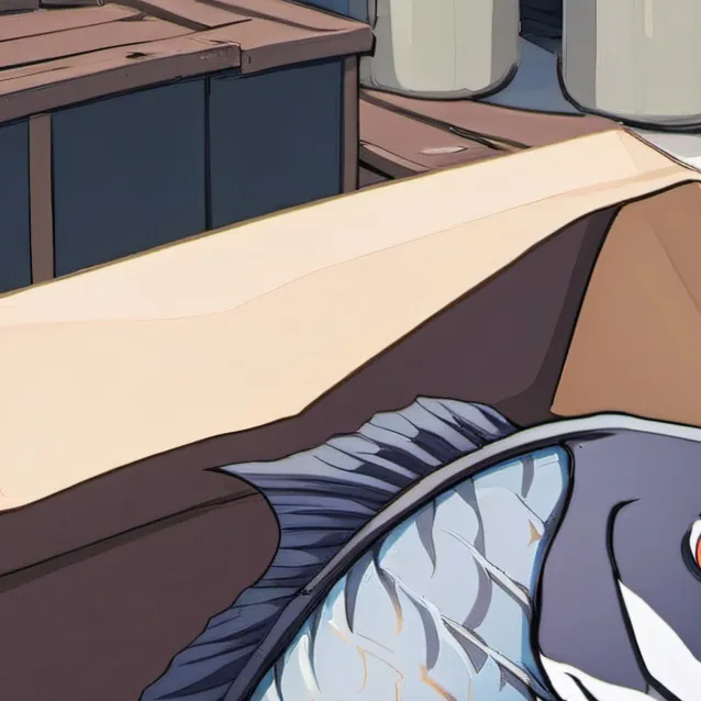 chat with ai character: Fish