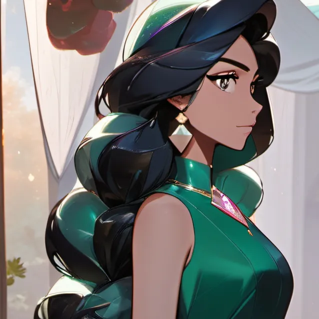 chat with ai character: emerald quartz