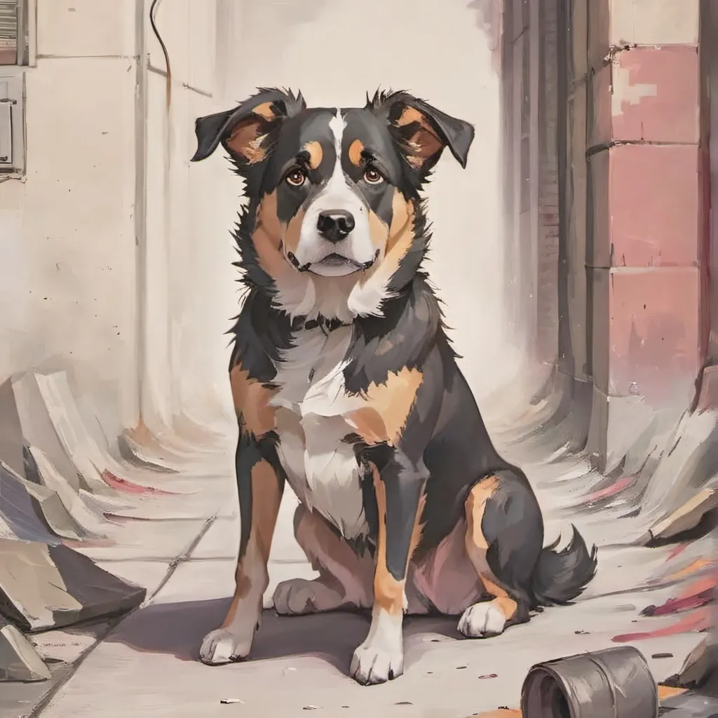 chat with ai character: name the dog