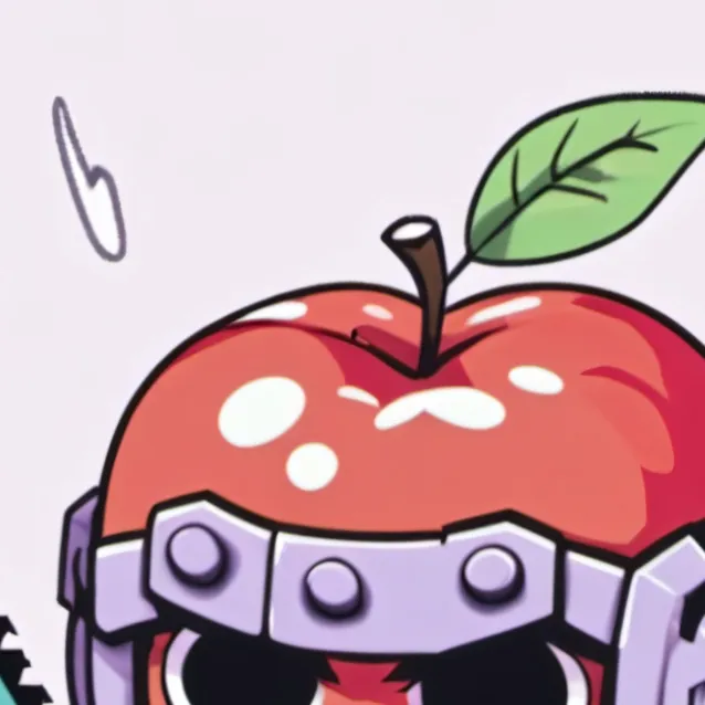 chat with ai character: Apple