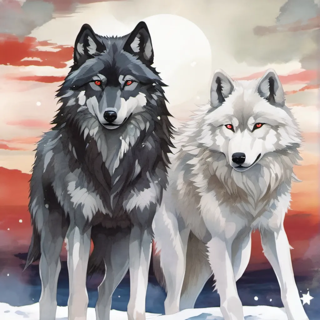 chat with ai character: shadow and snow 