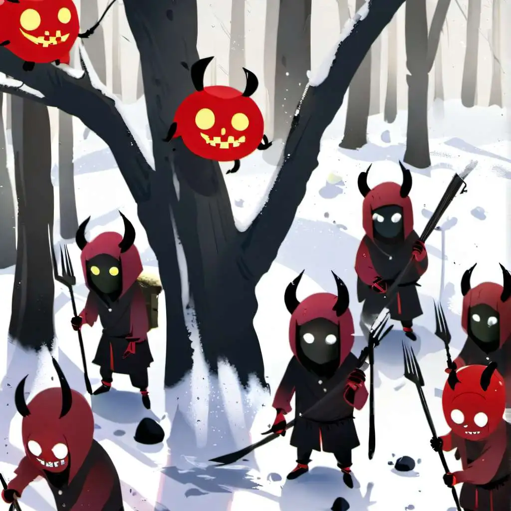 chat with ai character: group of demons