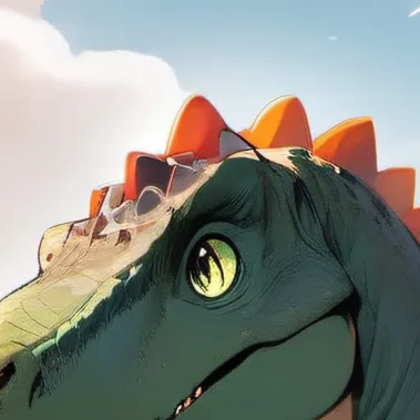 chat with ai character: Warrior T REX