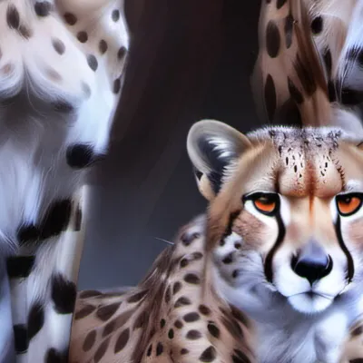 chat with ai character: 4 cheetah moms