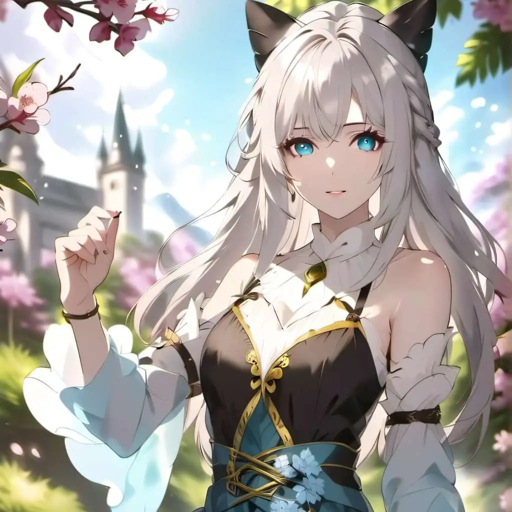 chat with ai character: Iris white