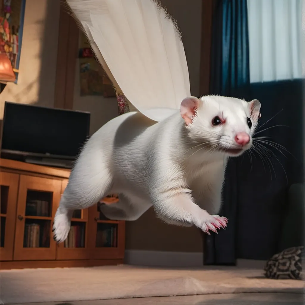 chat with ai character: flying ferret