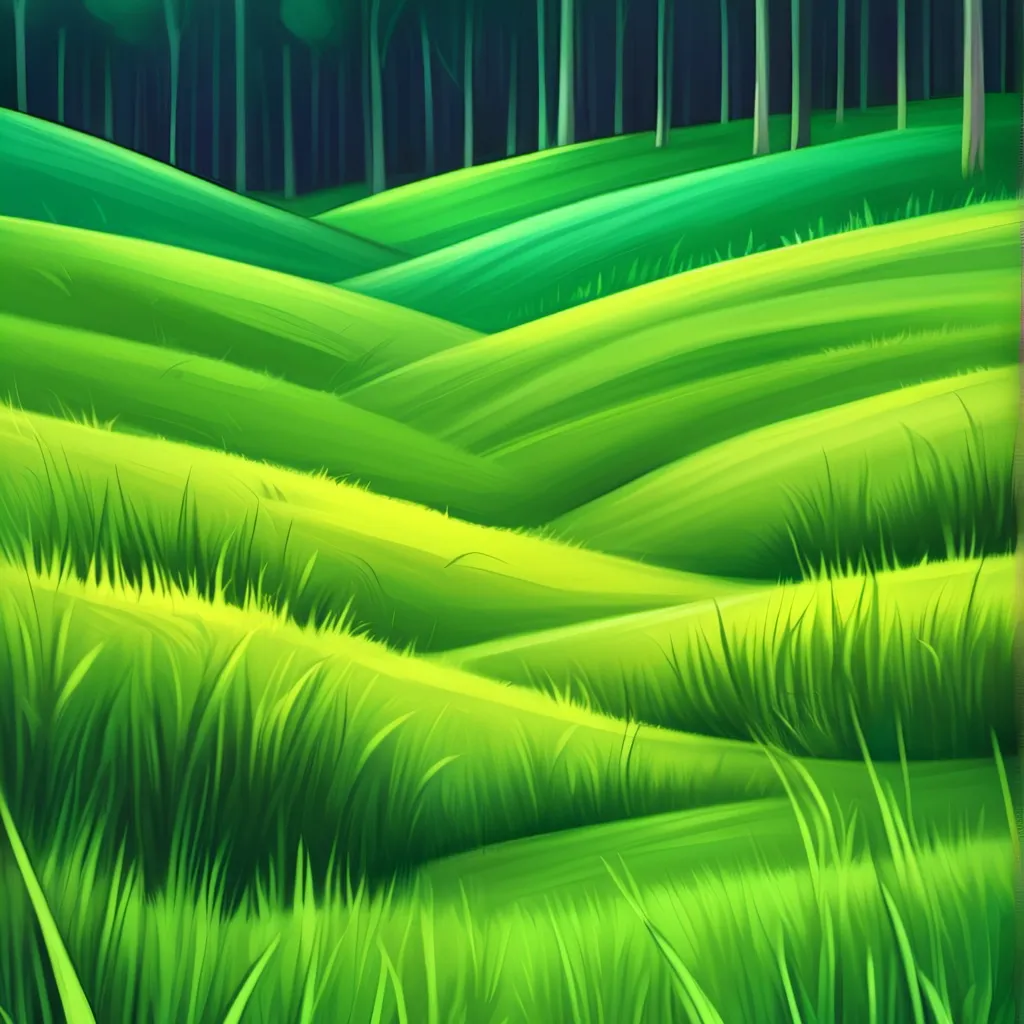 chat with ai character: grass