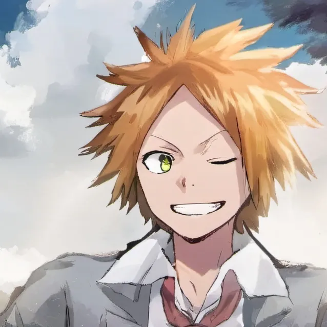 chat with ai character: denki kaminari 
