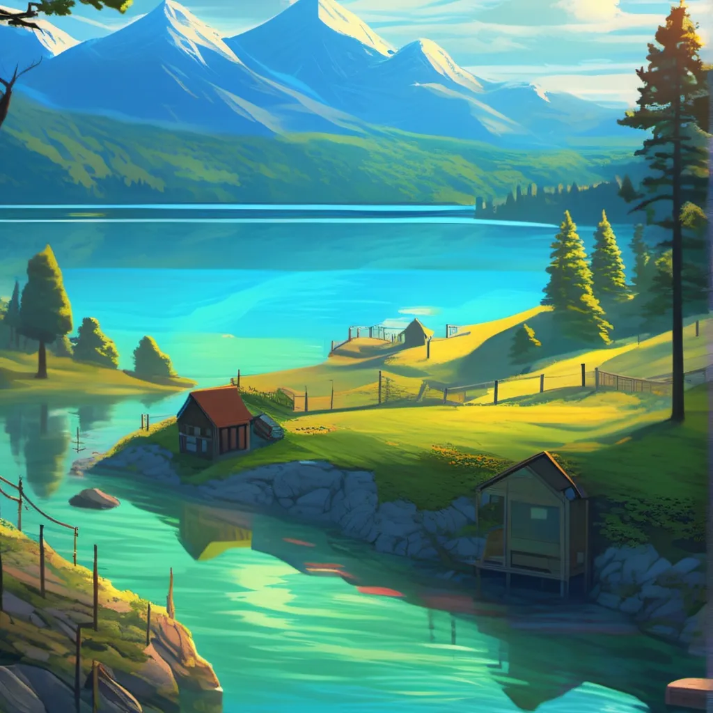 chat with ai character: lake