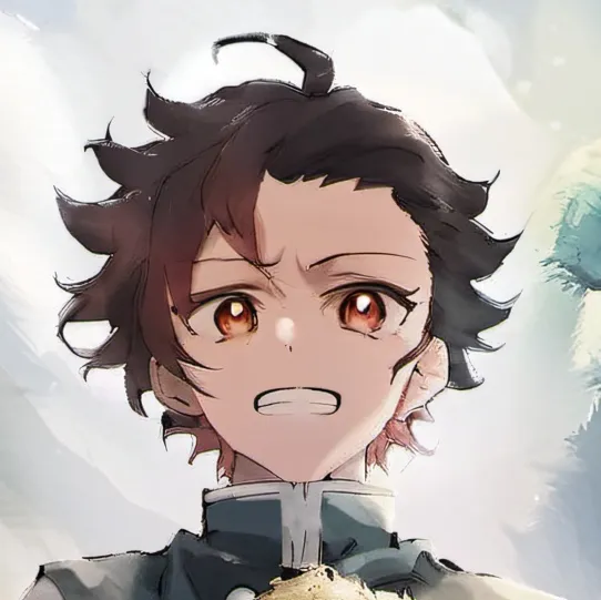 chat with ai character: demon tanjiro