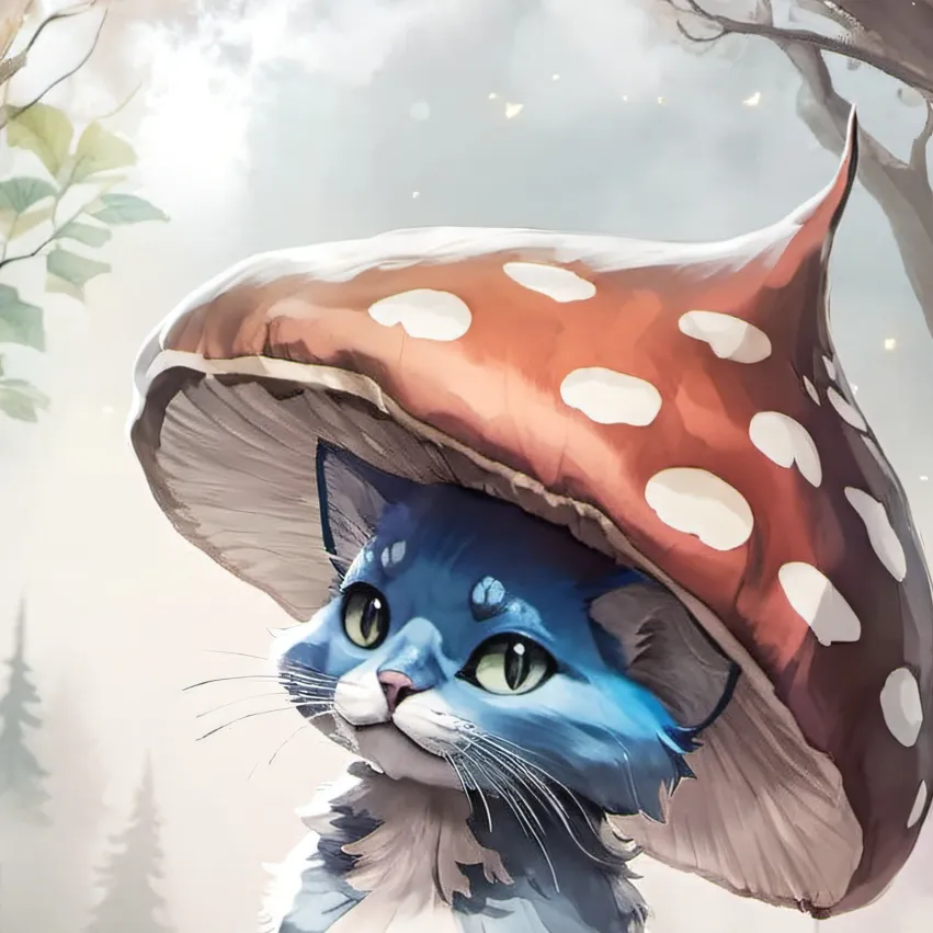 chat with ai character: smurf cat