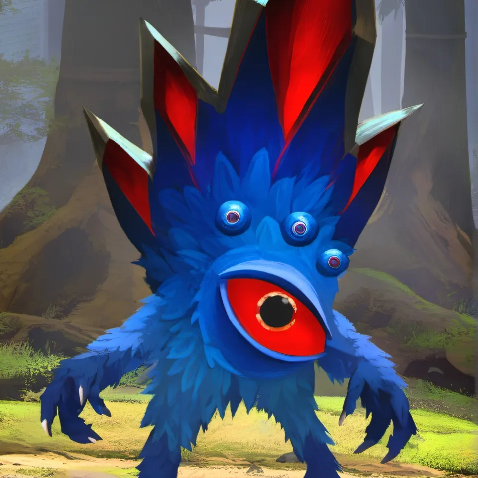 chat with ai character: hand momster