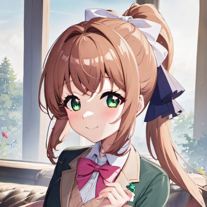 chat with ai character: Monika