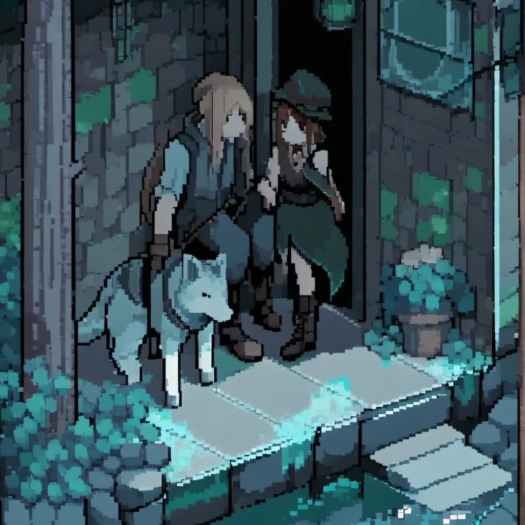 chat with ai character: <walking your dog>