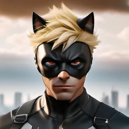 chat with ai character: Future Cat Noir