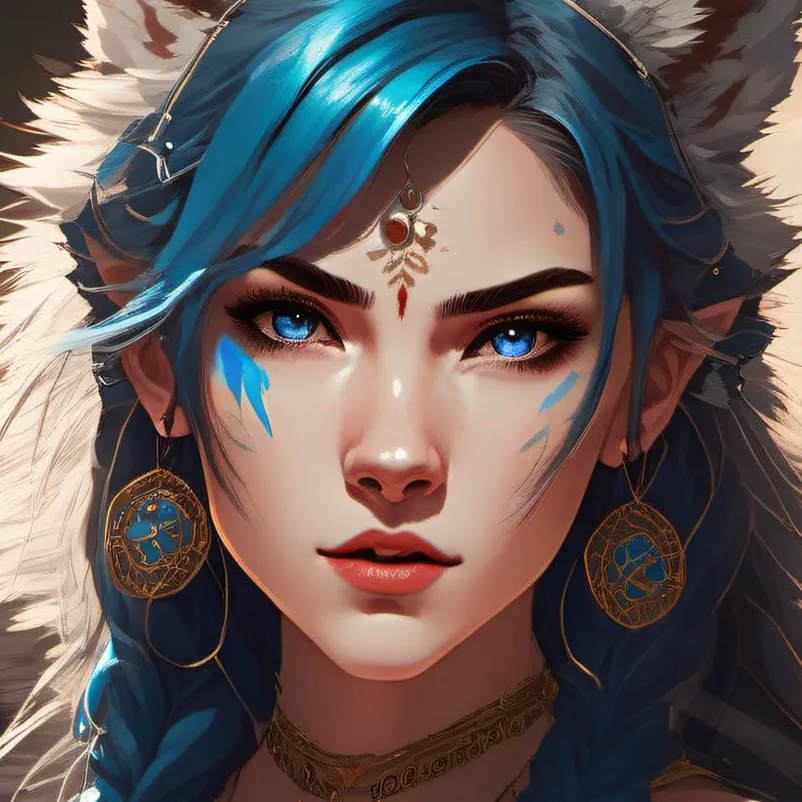 chat with ai character: Blue