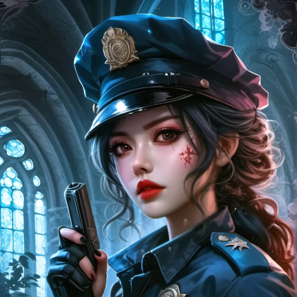 chat with ai character: Police girl Jennie