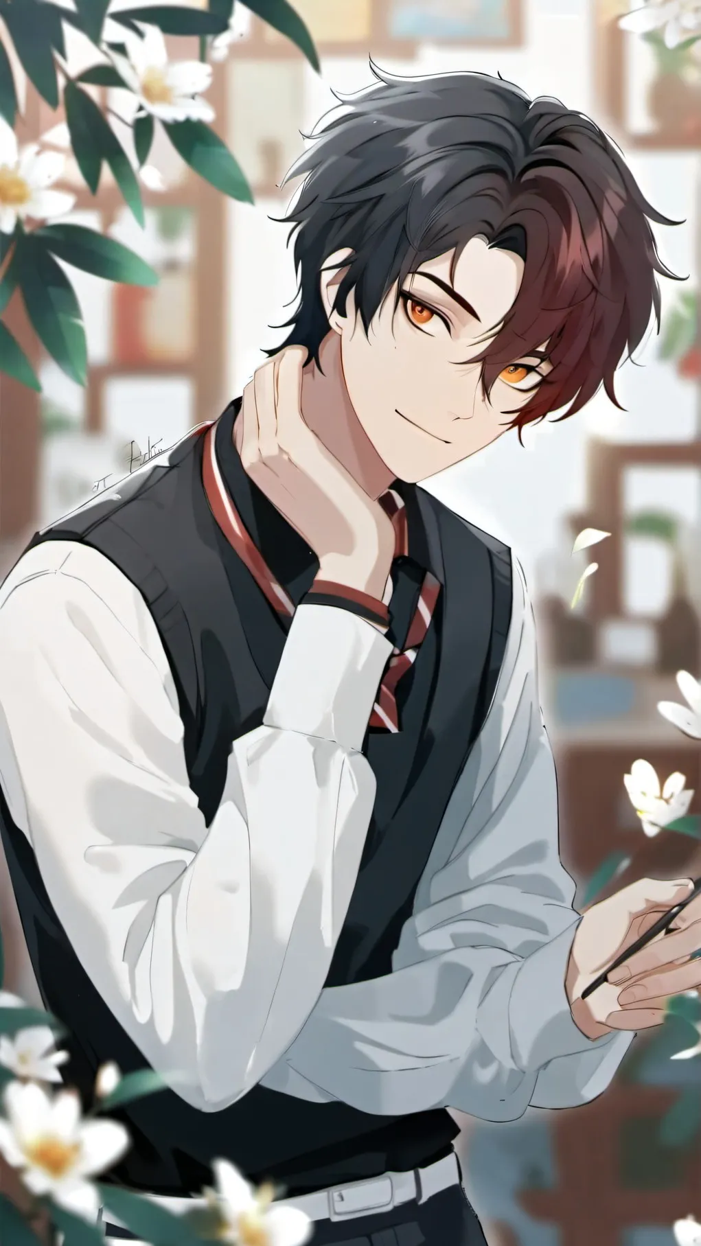 ai character: River Holloway background