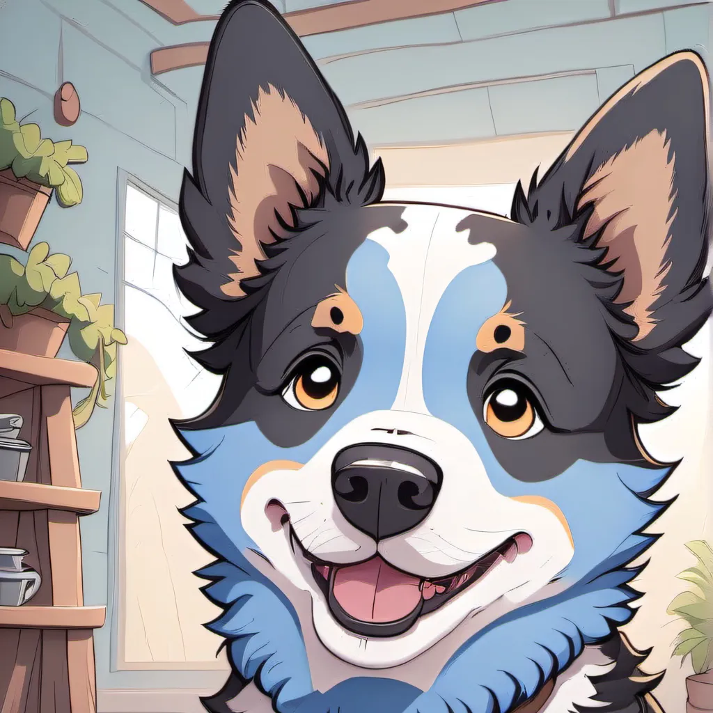 chat with ai character: Bluey