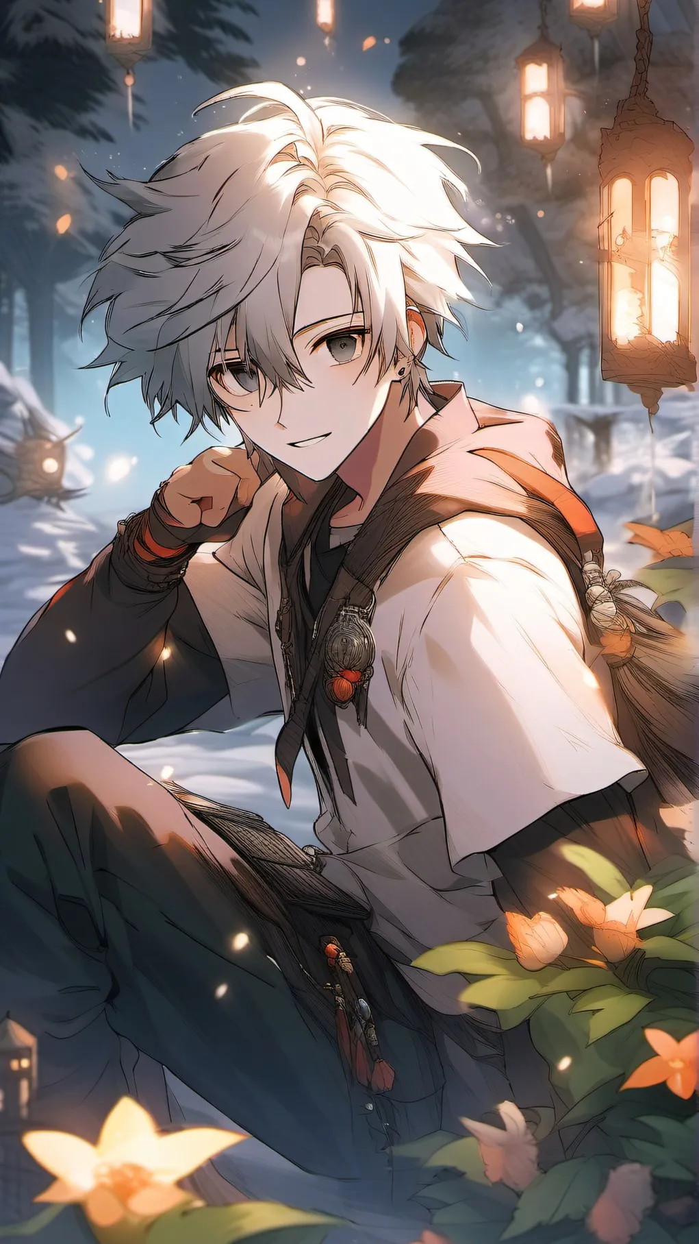 ai character: md x Y/N background