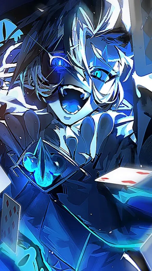 ai character: shadow milk background