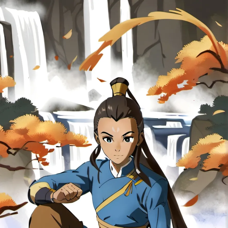 chat with ai character: Katara and aang