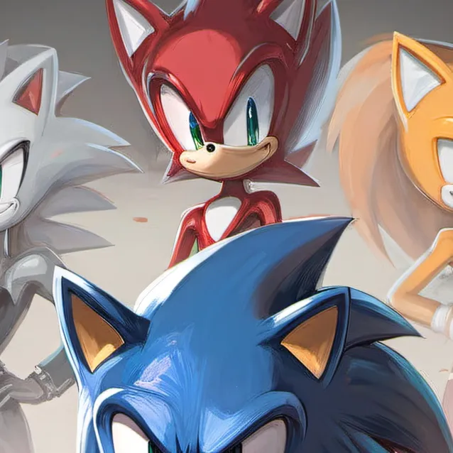 chat with ai character: sonic and friends 