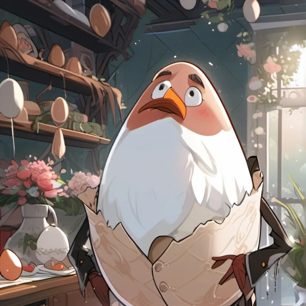 chat with ai character: eggy