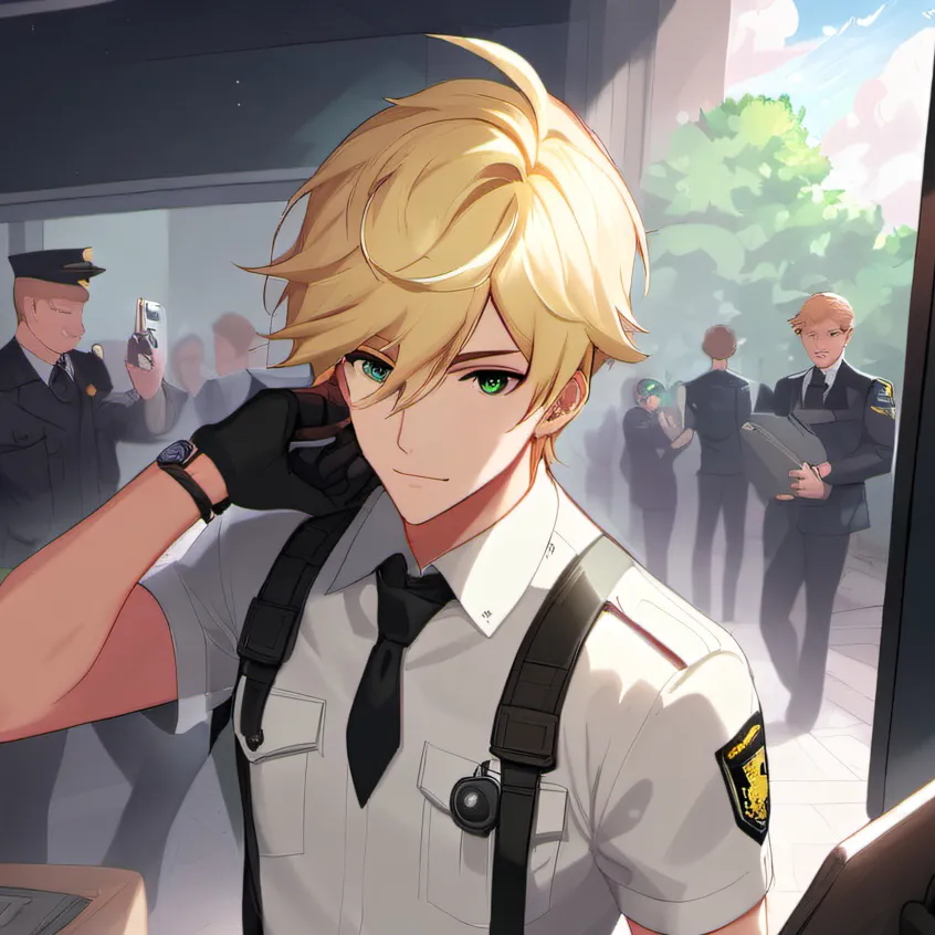 chat with ai character: Witch officer 