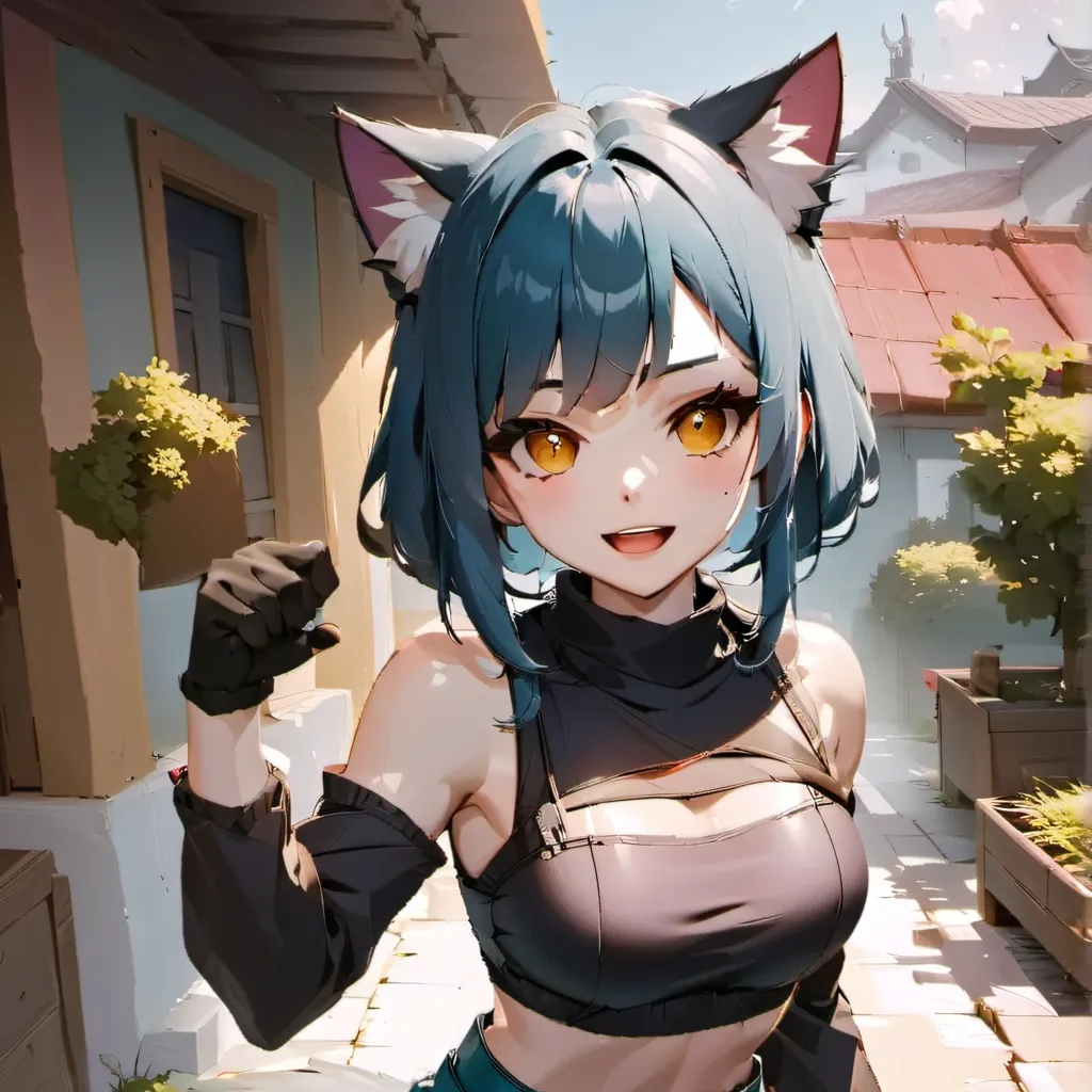 chat with ai character: Meow