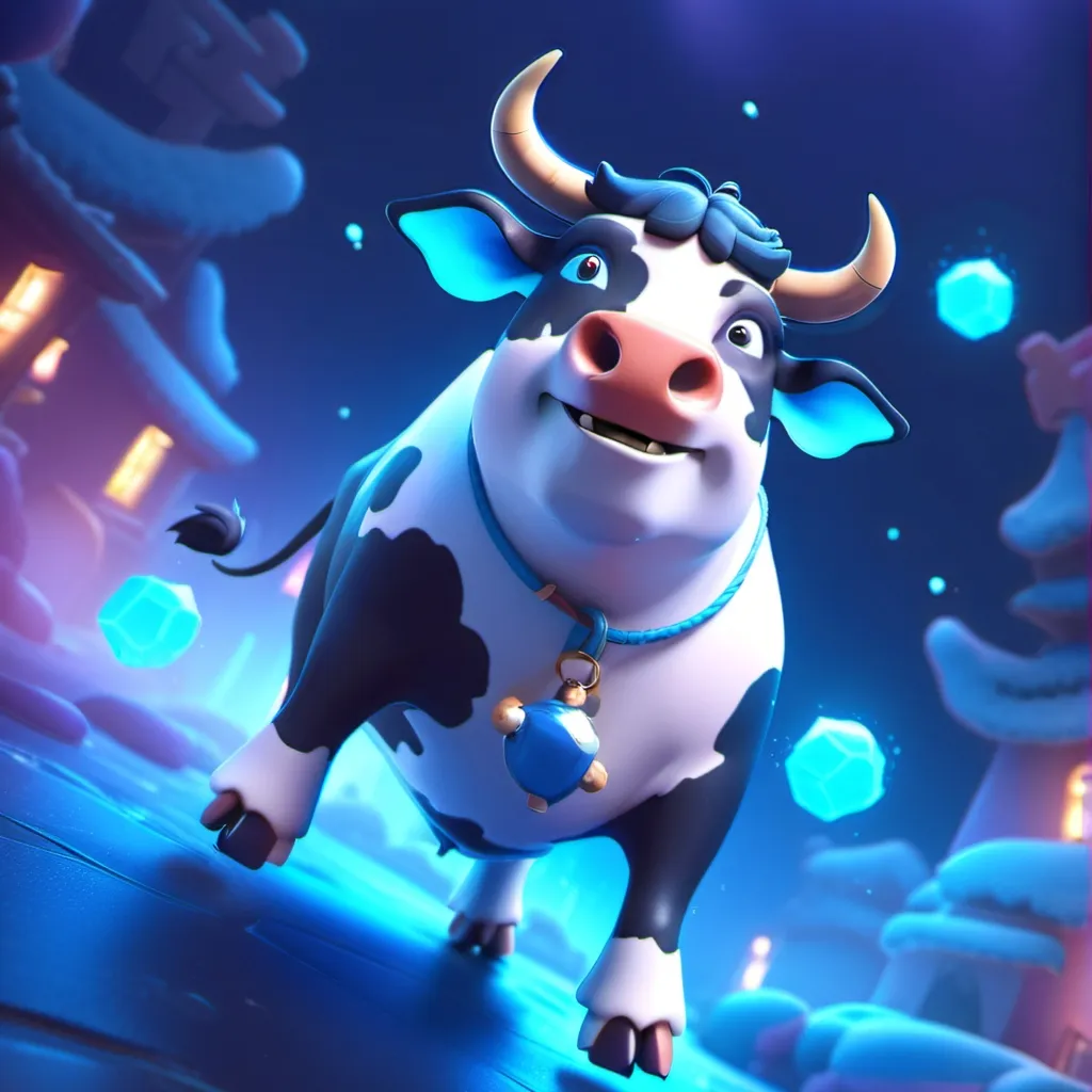 chat with ai character: cow