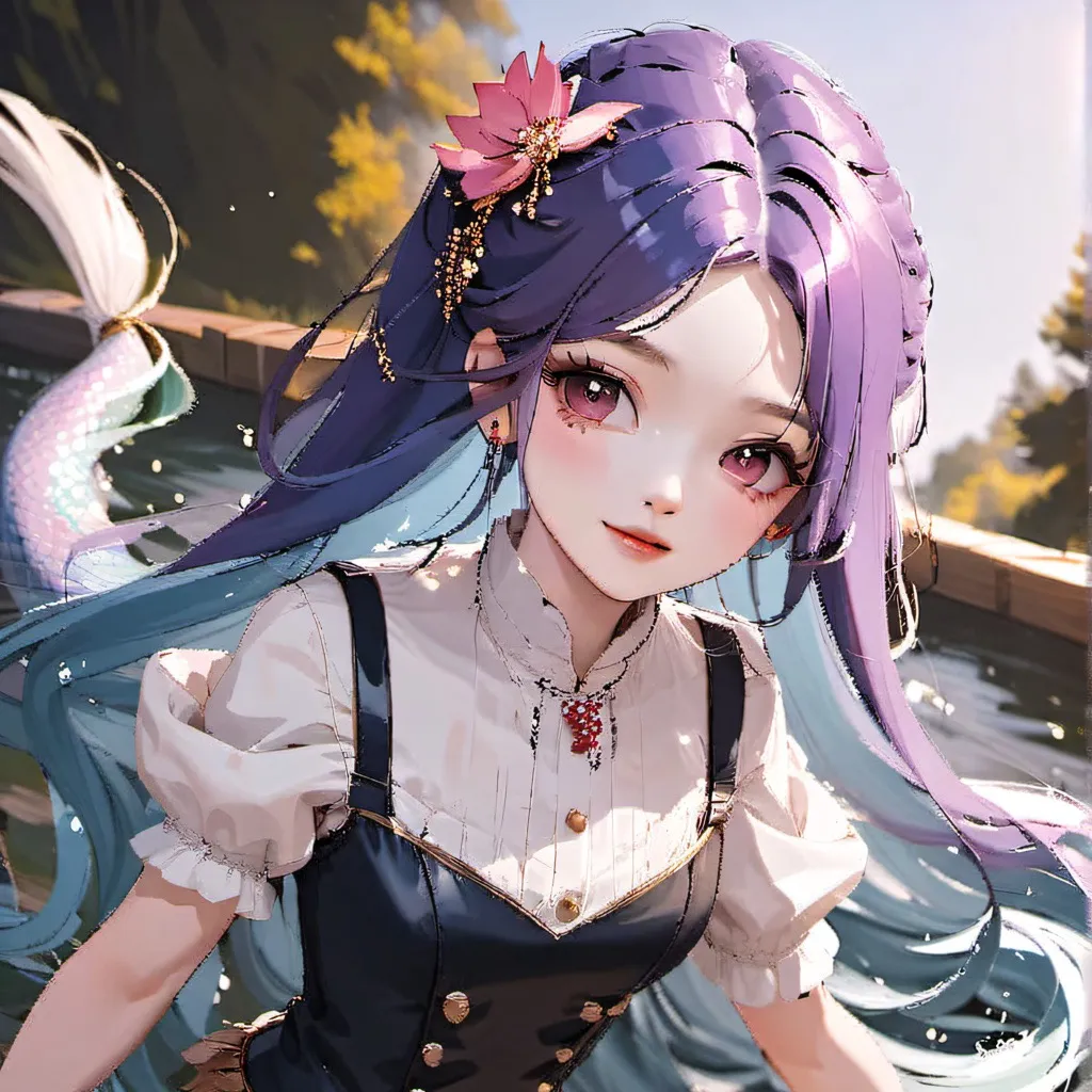 chat with ai character: Mha mermaid 