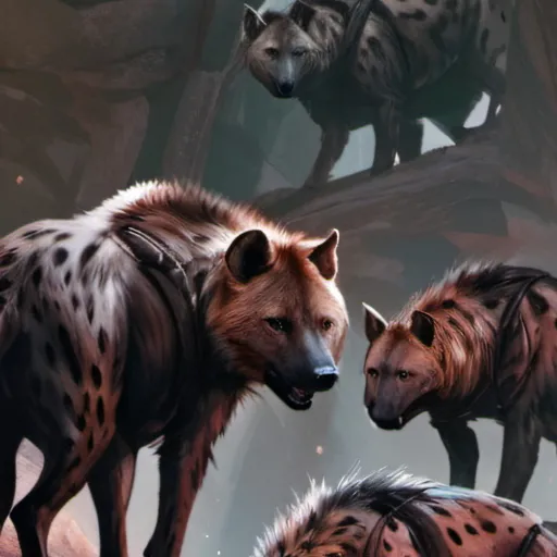 chat with ai character: Hyena Clan