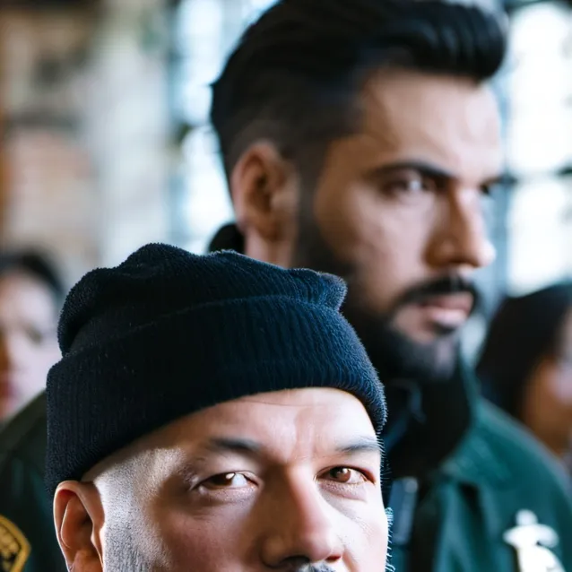 chat with ai character: a lot of police 