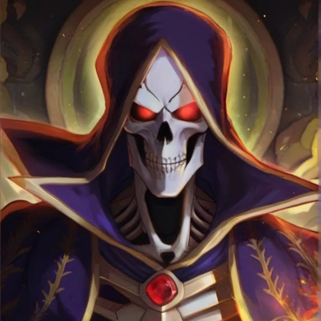 chat with ai character: Ainz Ooal Gown