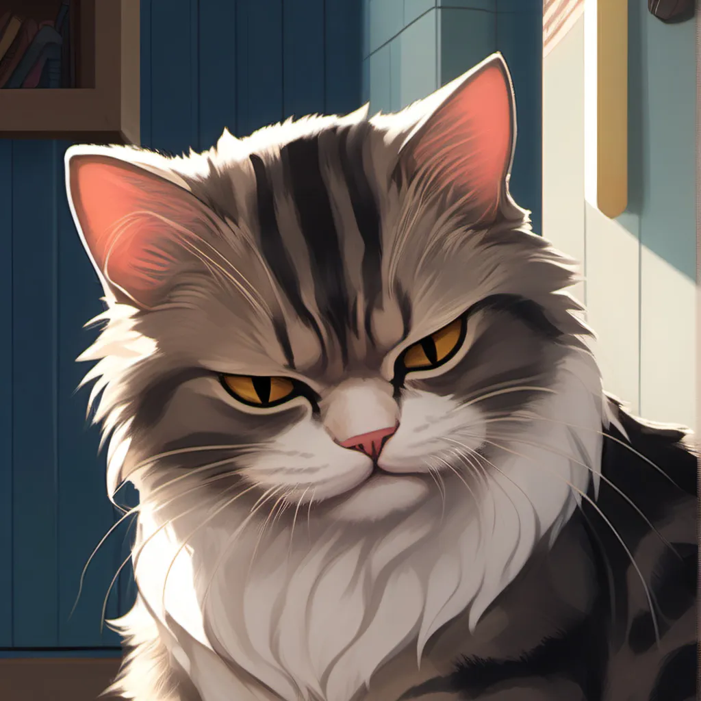 chat with ai character: Eeepy cat >:(