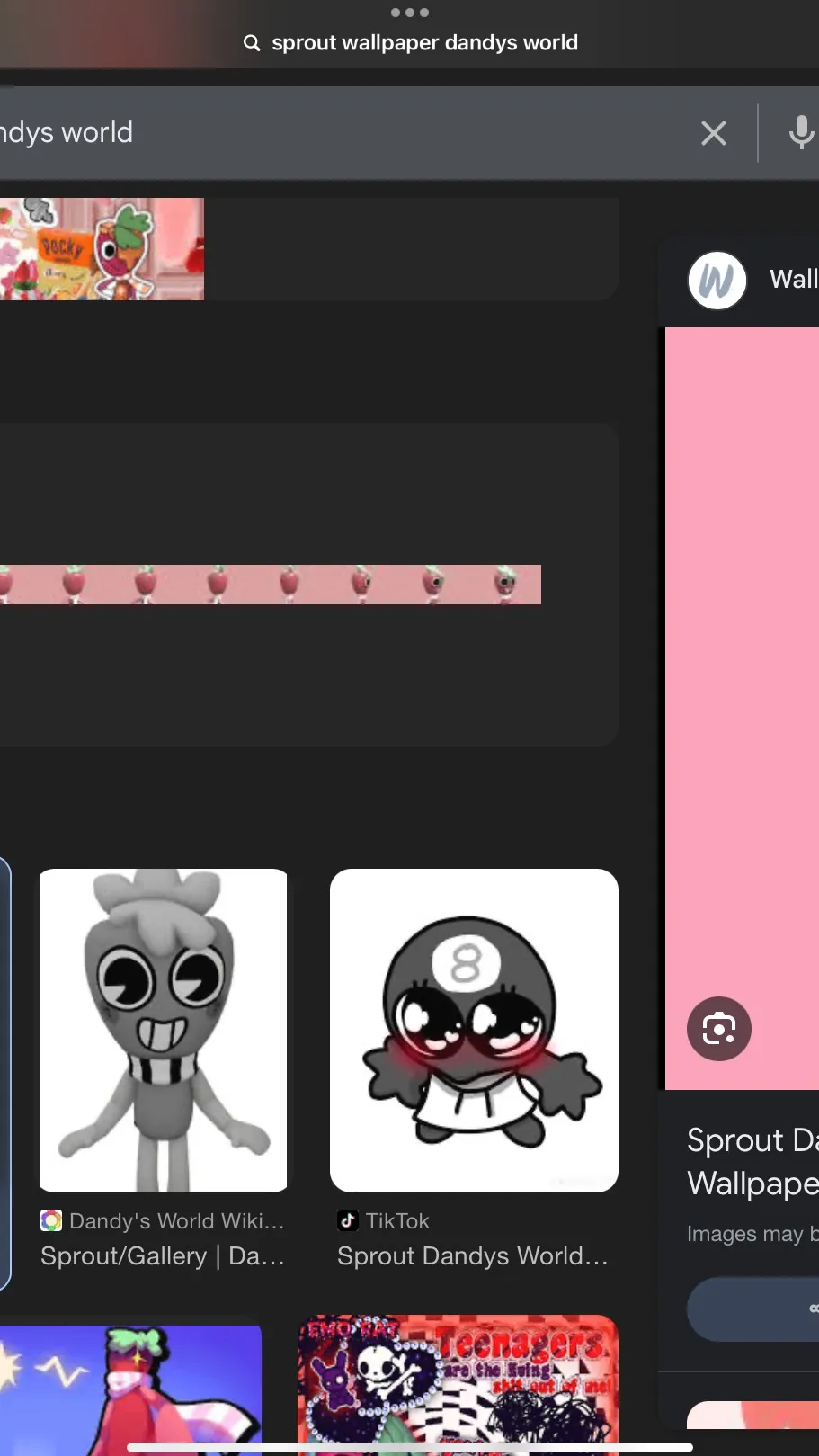 ai character: Goob(valentinesday background