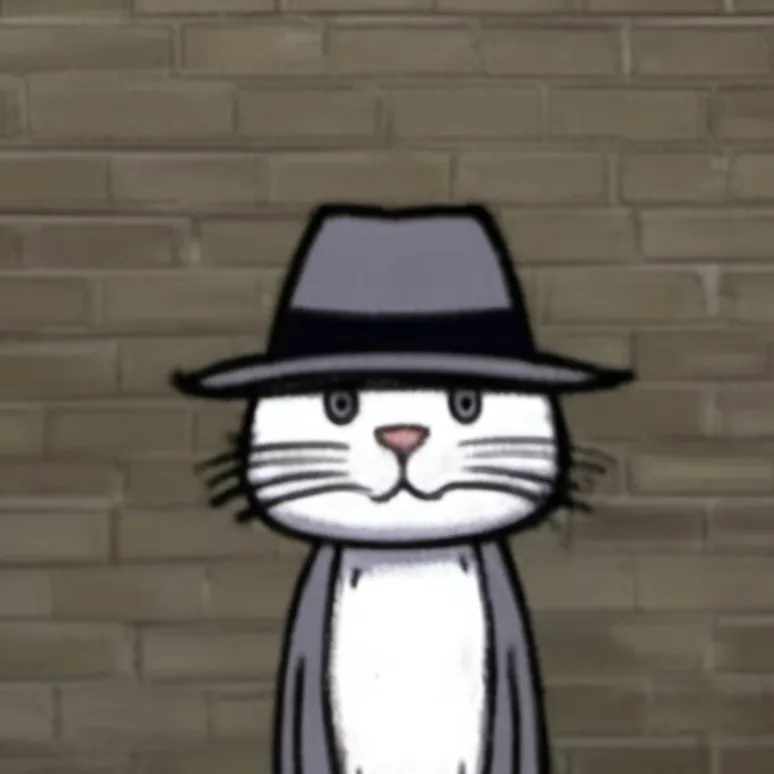 chat with ai character: deliquent cat