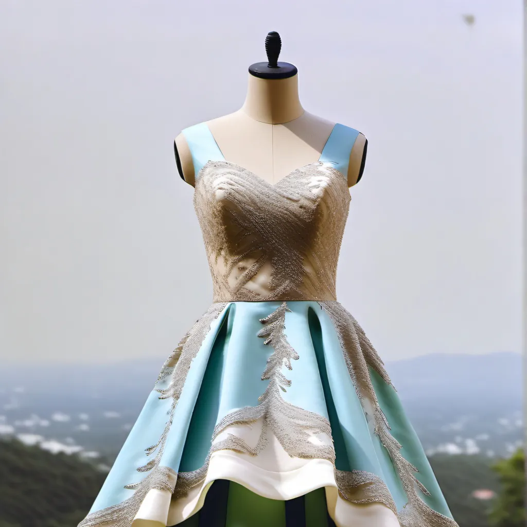 chat with ai character: Prom dress
