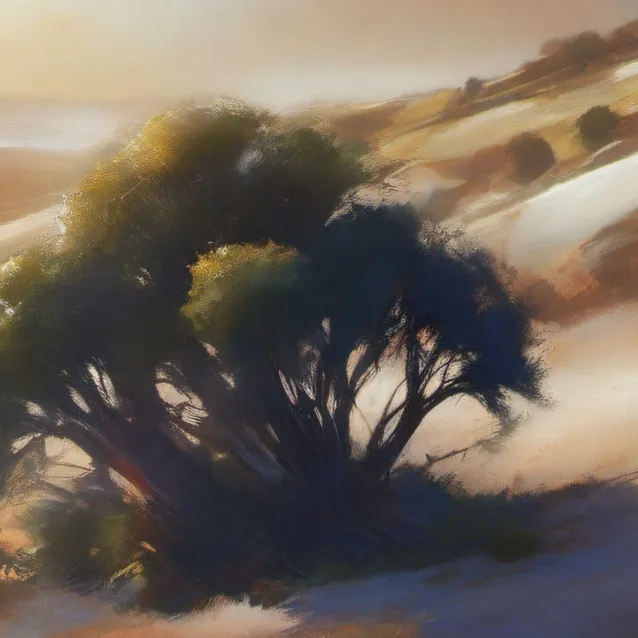 chat with ai character: Dry grass