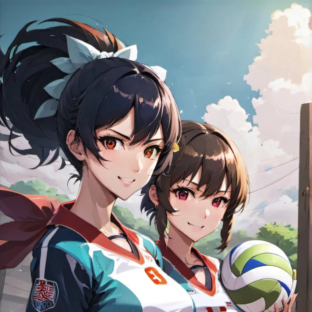 chat with ai character: May et Noémie