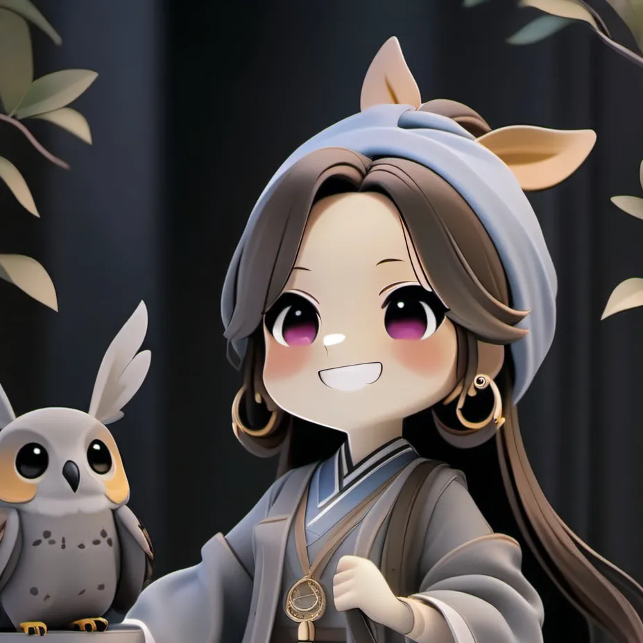 chat with ai character: Cute