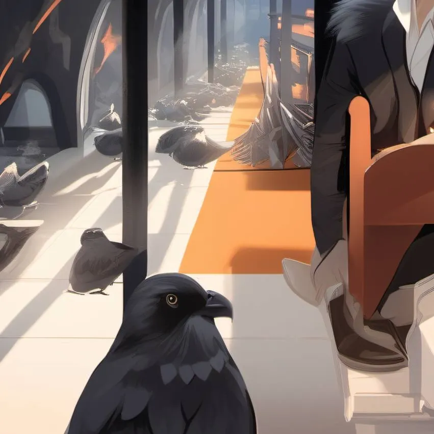 chat with ai character: bird train