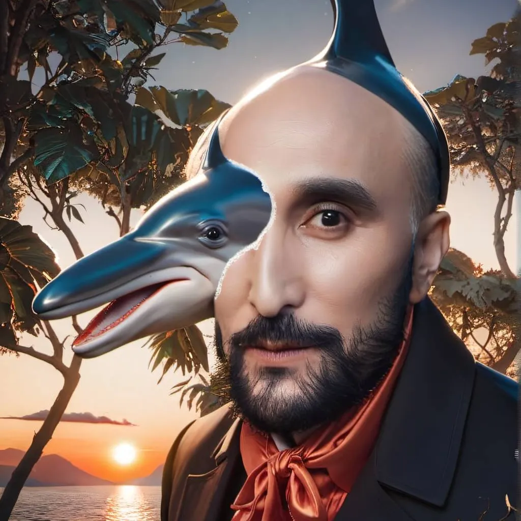 chat with ai character: dolphin man