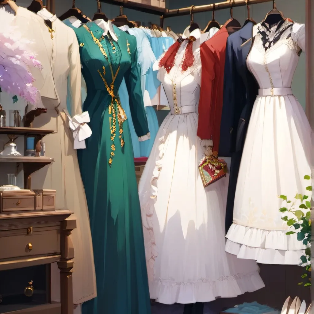 chat with ai character: uwu maids dress