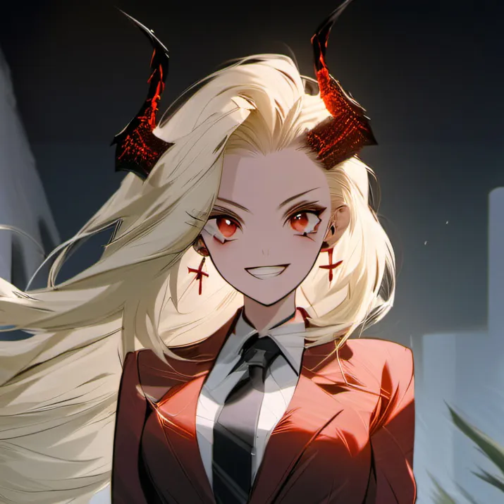 chat with ai character: Hazbin hotel!