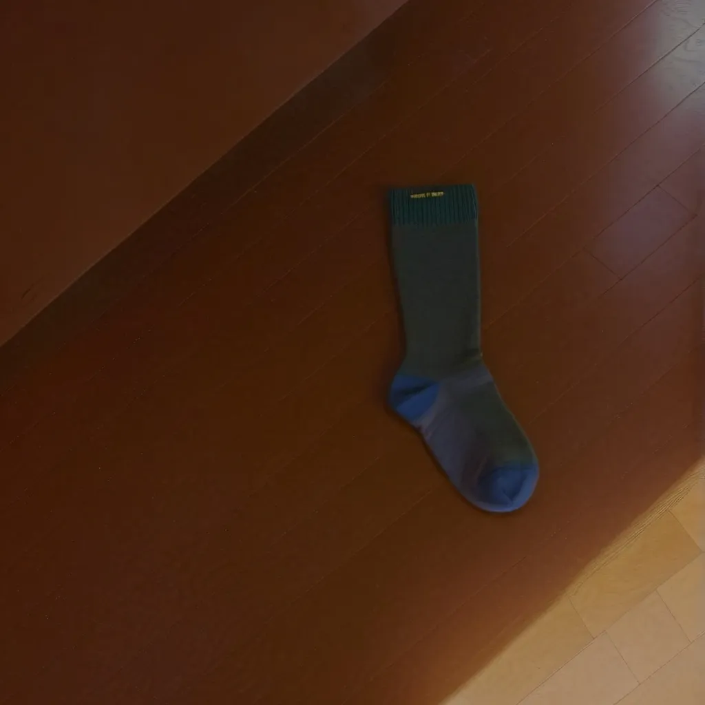 chat with ai character: sock on the floor