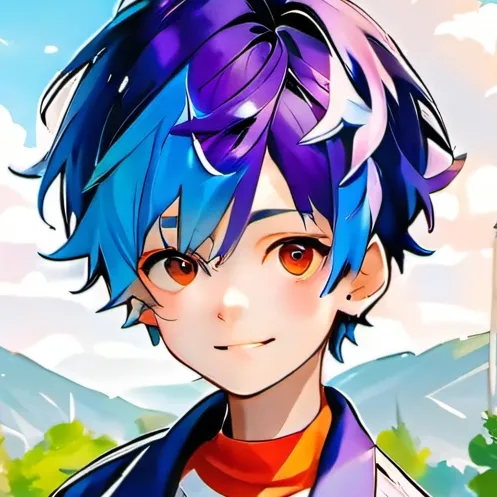 chat with ai character: Cute gay boy