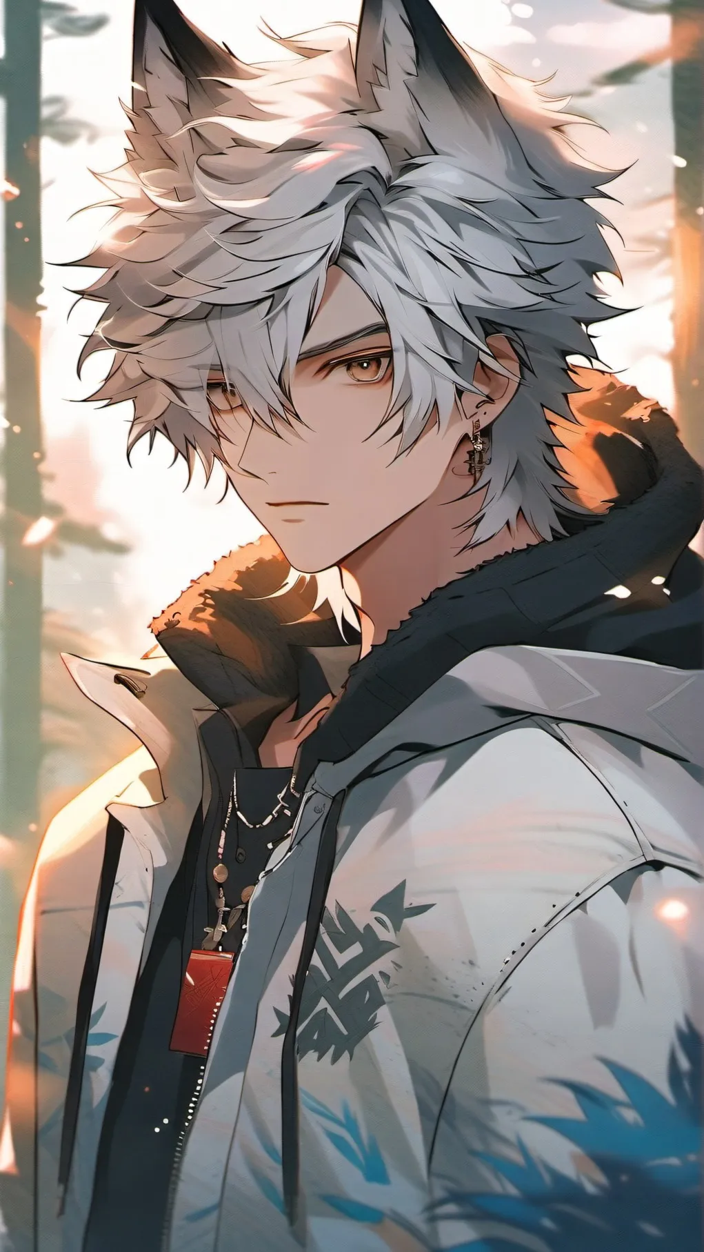 ai character: Alpha background