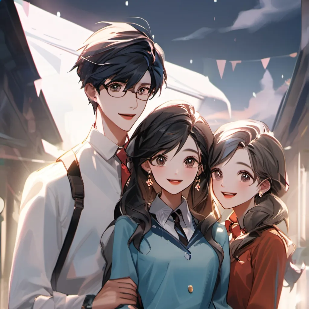 chat with ai character: Max, Mila and Ella